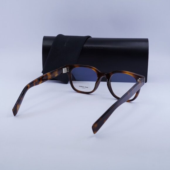 Saint Laurent SL722 006 Square Eyeglasses 51mm – Havana - Picture 11 of 11